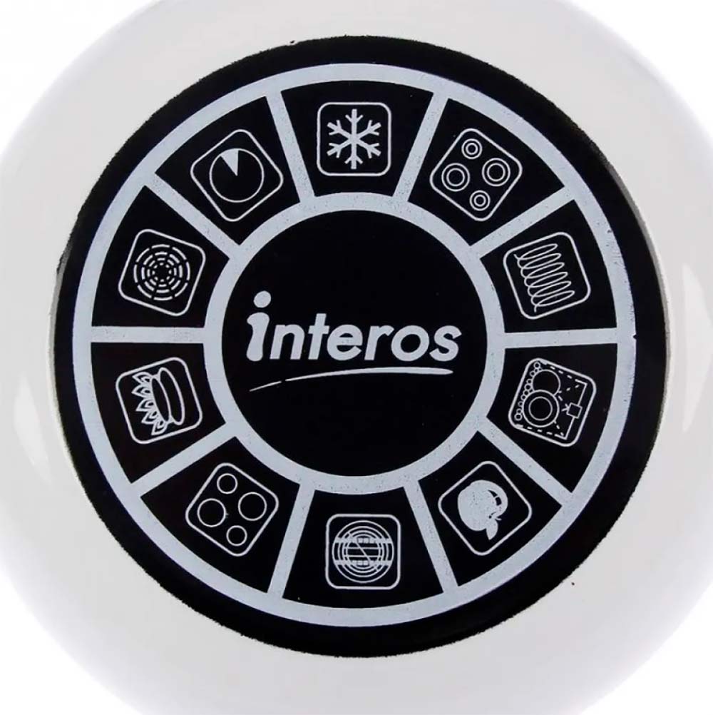 Кастрюля эмалированная 5,7л/24см INTEROS Палермо