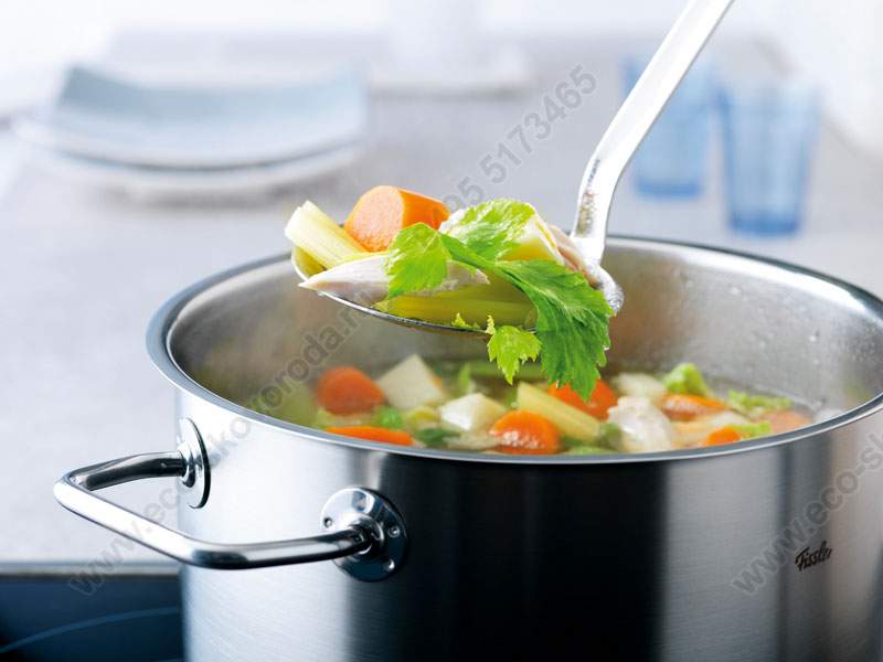 Набор кастрюль из нержавеющей стали 18/10 FISSLER Viseo 5 предметов, Германия
