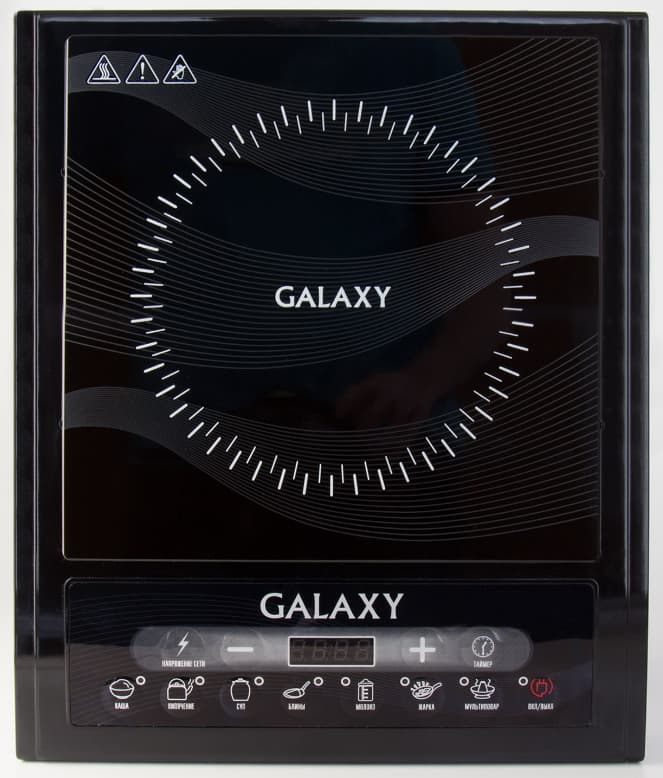 Плита индукционная 1 конфорка GALAXY GL3054 2000Вт настольная, черная