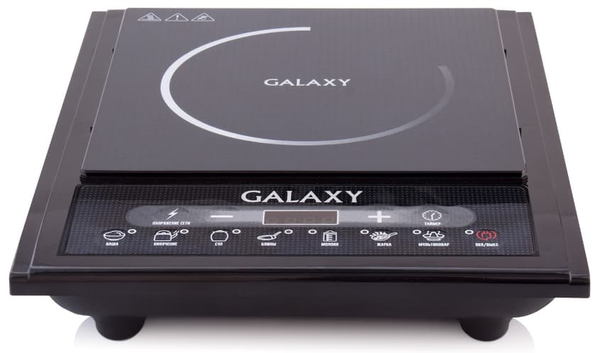 Плита индукционная 1 конфорка GALAXY GL3053 2000Вт настольная, черная