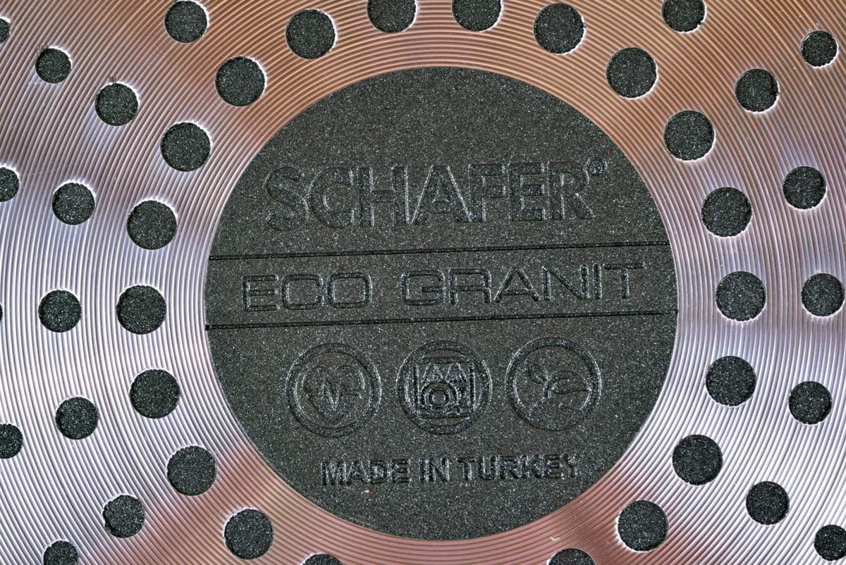 Набор посуды SCHAFER Eco Granit 7предметов с каменным покрытием ILAG Granitec