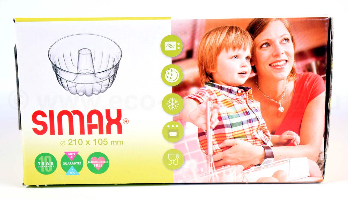 Форма для кекса 1,2л SIMAX стеклянная