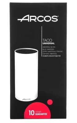 Подставка для ножей универсальная ARCOS Kitchen gadgets, круглая белая, Испания