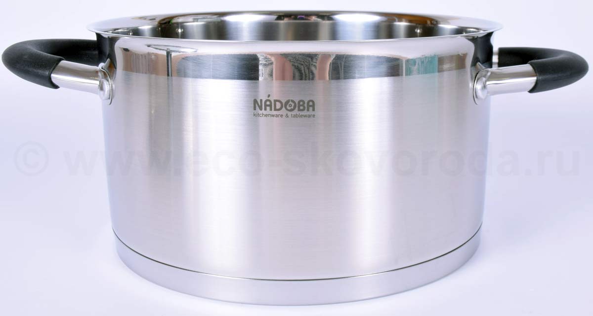 Кастрюля 6,0л/24см NADOBA Olina из нержавеющей стали, Чехия