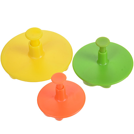Формочки для мастики 3шт MAYER & BOCH M&B Molds пластиковые с поршнем Бантик