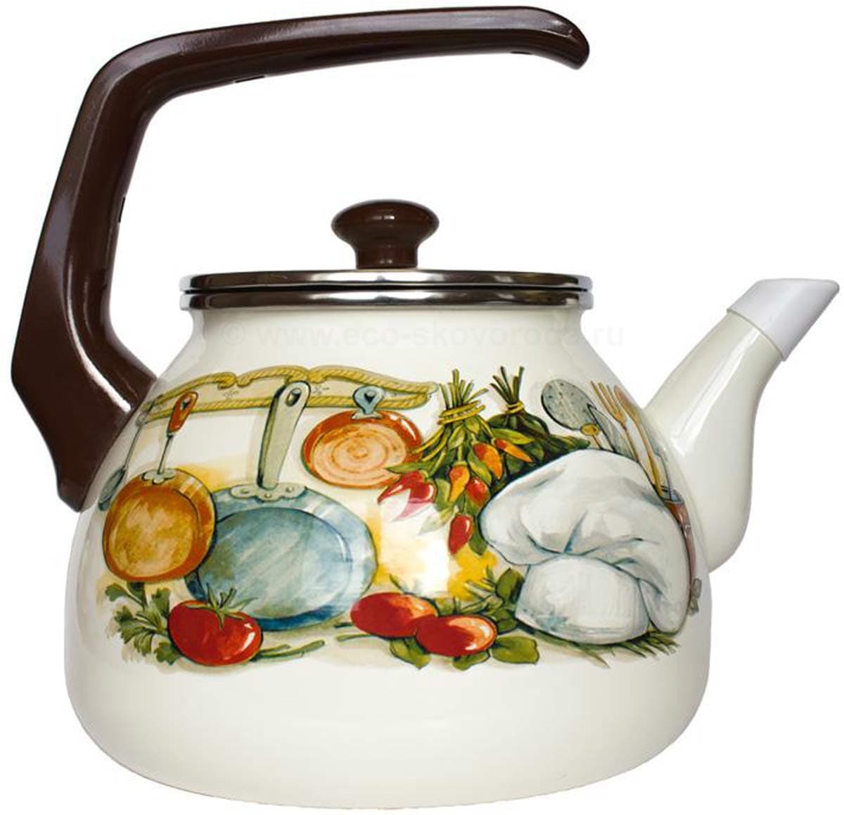 Чайник эмалированный 3,0л INTEROS Кухня