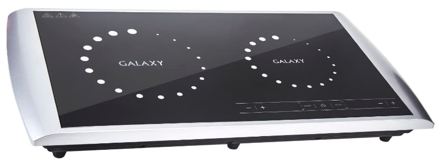 Плита индукционная 2 конфорки GALAXY GL3056 2900Вт настольная, белая GL ...