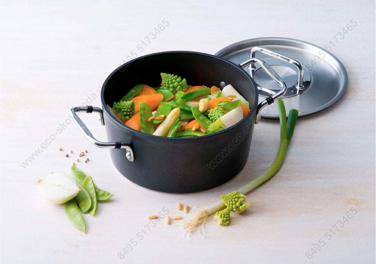 Кастрюля Fissler Luno 24см/4,9л с покрытием Protectal Plus, Германия