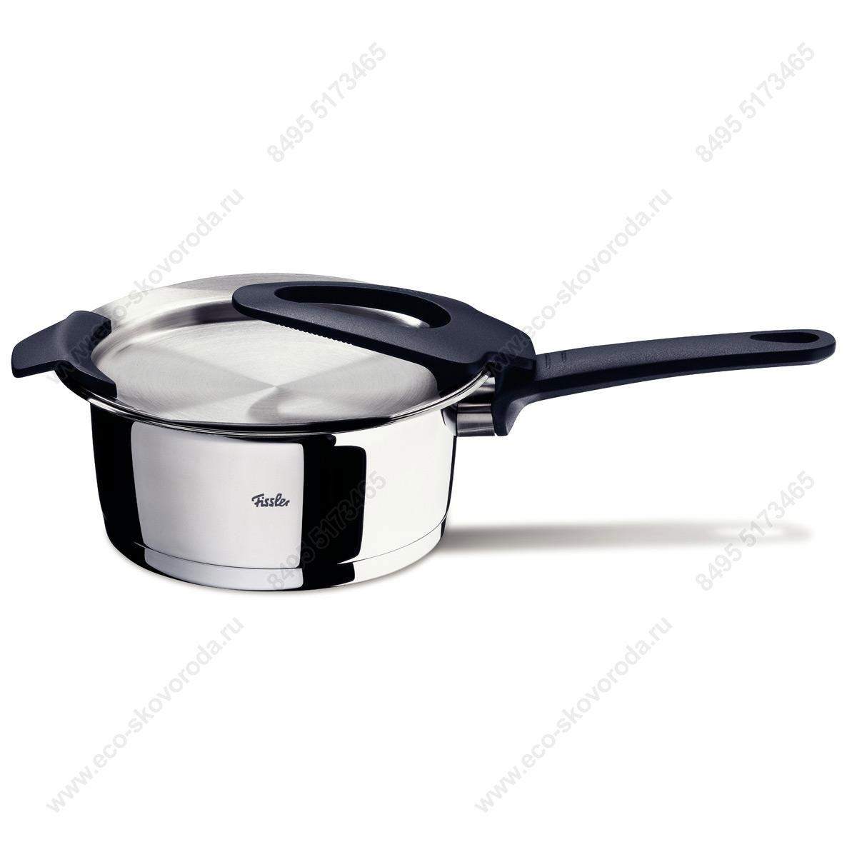 Ковш с крышкой из нержавеющей стали 18/10 FISSLER Intensa 16см/1,4л, Германия