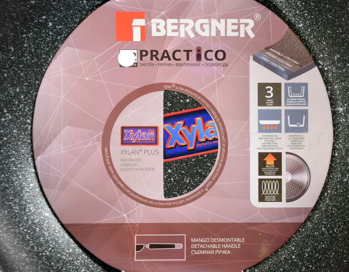 Сковорода 22см BERGNER Practico