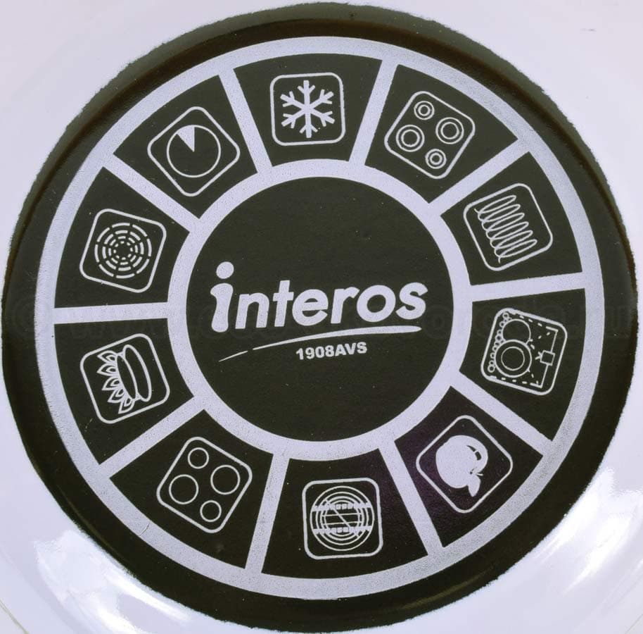 Кастрюля эмалированная 2,1л/16см INTEROS Розовые герберы