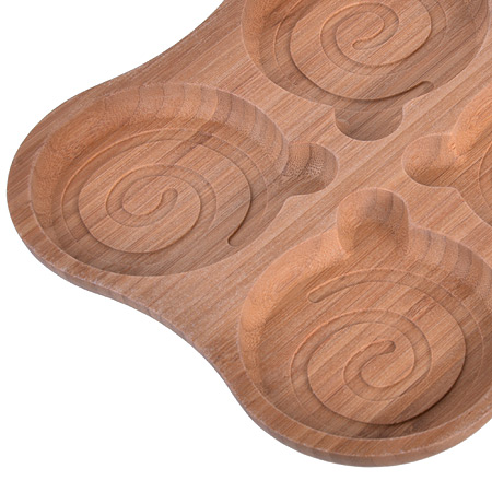 Менажница MAYER & BOCH бамбук, 4 отделения