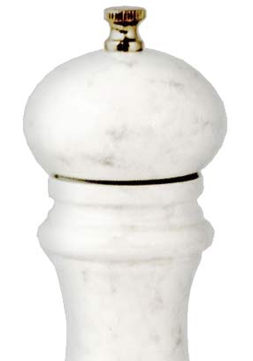 Мельница для специй TIMA 18см белый мрамор