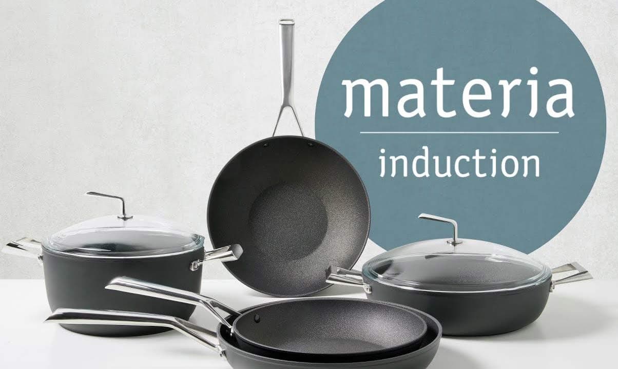 Кастрюля 28см TVS Materia Induction с титановым покрытием, Италия