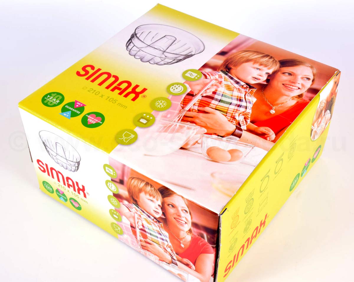 Форма для кекса 1,2л SIMAX стеклянная