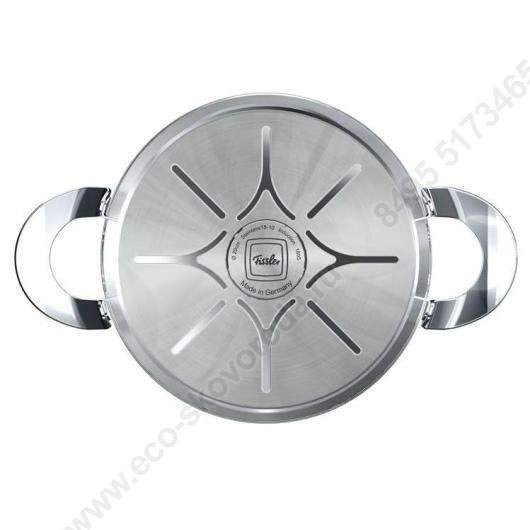Кастрюля из нержавеющей стали 18/10 FISSLER Solea 20см/2,3л низкая, Германия