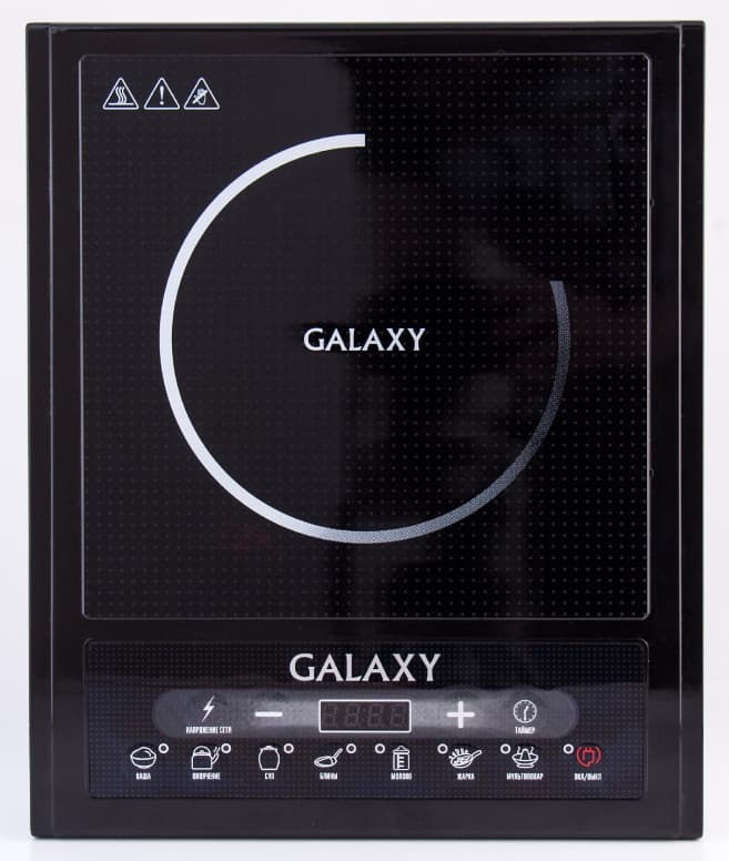 Плита индукционная 1 конфорка GALAXY GL3053 2000Вт настольная, черная
