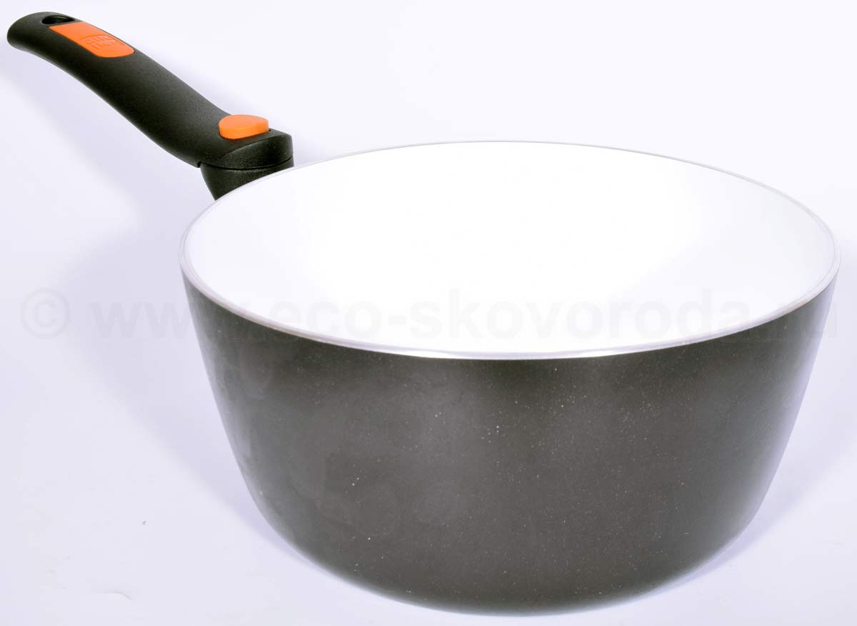 Ковш 20см ALLUFLON Pratica с керамическим покрытием Ceramica, Италия