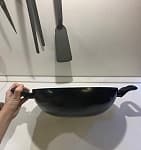 Фото покупателя Сковорода вок 28см TIMA/TVS Titan Diamond с титановым покрытием Diamantek, Италия