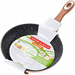 Дополнительное изображение Сковорода 22х5,5см MAYER & BOCH литой алюминий с каменным антипригарным покрытием