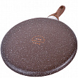 Дополнительное изображение Сковорода блинная 26см MAYER & BOCH с каменным покрытием, коричневая