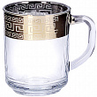 Дополнительное изображение Чашка кружка 255мл набор 2шт MAYER & BOCH Узор, стекло, Россия