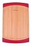 Доска разделочная бамбуковая FRYBEST Murmure de bambou 40*28*1,6см с силиконовыми вставками