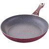 Основное изображение Сковорода 28см MAYER & BOCH литой алюминий с каменным антипригарным покрытием, бордовая