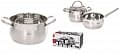 Дополнительное изображение Набор: 4 кастрюли, ковш и пароварка BERGNER