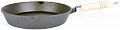 Дополнительное изображение Сковорода 26см чугунная MAYER & BOCH со съемной ручкой и сливами по бокам