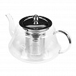 Дополнительное изображение Чайник заварочный стеклянный 1л TIMA Мелисса с ситом из нержавеющей стали