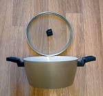 Фото покупателя Кастрюля с крышкой MONETA Zenit Induction 24см/4,5л с керамическим покрытием Ceramica_01, Италия