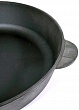 Дополнительное изображение Сковорода чугунная 30см BRIZOLL Монолит с двумя ручками, Украина