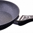 Дополнительное изображение Сковорода 26см MAYER & BOCH литой алюминий с каменным антипригарным покрытием, черная
