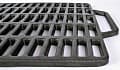 Дополнительное изображение Решетка-гриль литая чугунная 440х440 Камская Посуда