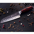 Дополнительное изображение Нож сантоку 12см MAYER & BOCH Domascus дамасская сталь