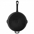 Дополнительное изображение Сковорода гриль 24см ТМ Гардарика чугунная литая ручка