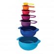 Дополнительное изображение Набор: миски и мерные чаши 7шт JOSEPH JOSEPH Nest™, Англия
