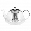 Дополнительное изображение Чайник заварочный стеклянный 1л TIMA Мелисса с ситом из нержавеющей стали