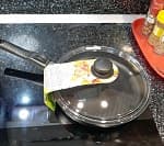 Фото покупателя Сковорода гриль 26см со съемной ручкой НЕВА МЕТАЛЛ ПОСУДА Ферра Индукция с покрытием Титан ПК II