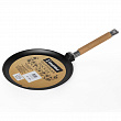 Дополнительное изображение Сковорода блинная 22см ГАРДАРИКА чугунная со съемной деревянной ручкой