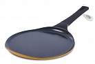 Сковорода блинная FRYBEST Rainbow 26см желтая с керамическим покрытием Ecolon