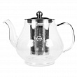 Дополнительное изображение Чайник заварочный стеклянный 1л TIMA Каркаде с ситом из нержавеющей стали