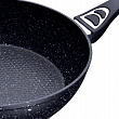 Дополнительное изображение Сковорода сотейник 28см MAYER & BOCH алюминий с каменным антипригарным покрытием, черная