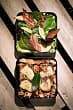 �������������� ����������� ����-���� �� 2 ����������� 850�� MONBENTO Square matcha, �������