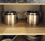 Фото покупателя Кастрюля 24см/6.4л из нержавеющей стали TIMA Fashion с крышкой матовая