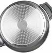 Дополнительное изображение Сотейник 28см КАТУНЬ Графит с крышкой с каменным покрытием, Россия