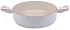 Сотейник с двумя ручками TVS Ho 24см с керамическим покрытием Ceramit, Италия