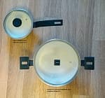 Фото покупателя Кастрюля с крышкой MONETA Zenit Induction 20см/2,5л с керамическим покрытием Ceramica_01, Италия