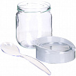 Дополнительное изображение Банка стеклянная для сыпучих продуктов 425мл MAYER & BOCH с крышкой, Турция